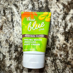 Bath & Body Works True Blue Spa MALIBU BEACH PEDICURE 4 Fl oz FOOT Cream NEW